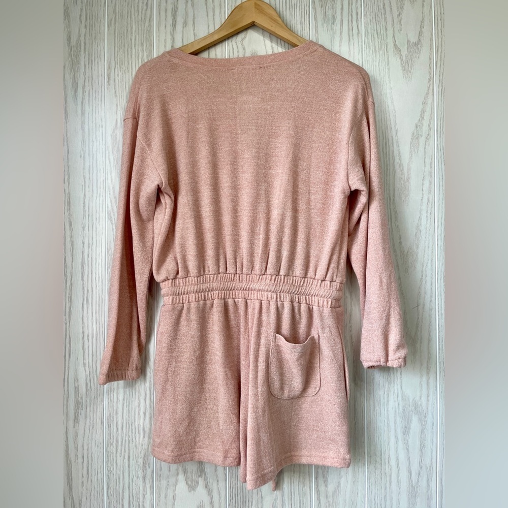 Morgan Claire Soft Pink Romper Size S EUC - Picture 3 of 3